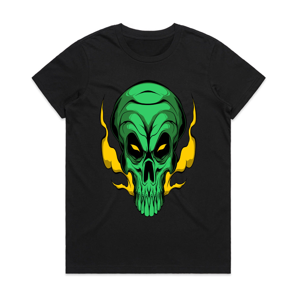 Venom Skull: Toxic Flame Warrior Tee