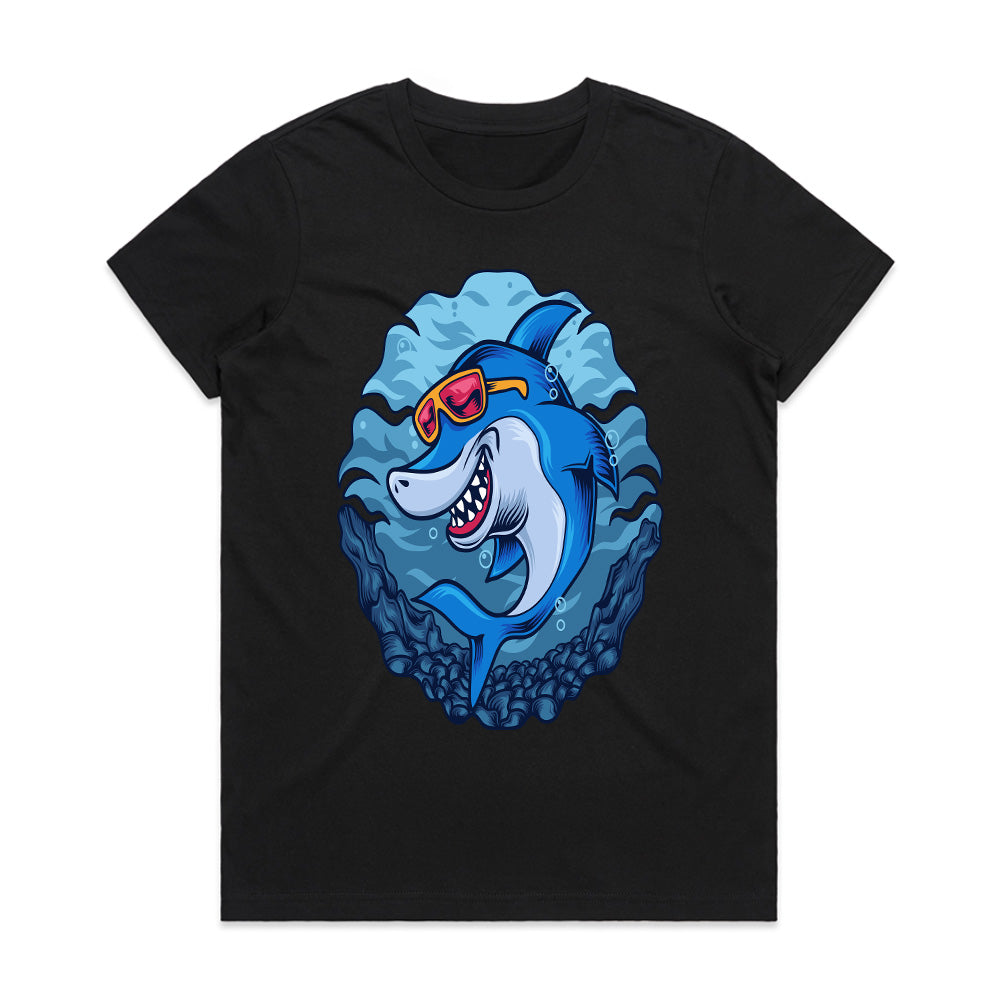 Chill Shark Vibes: Deep Sea Cool Edition
