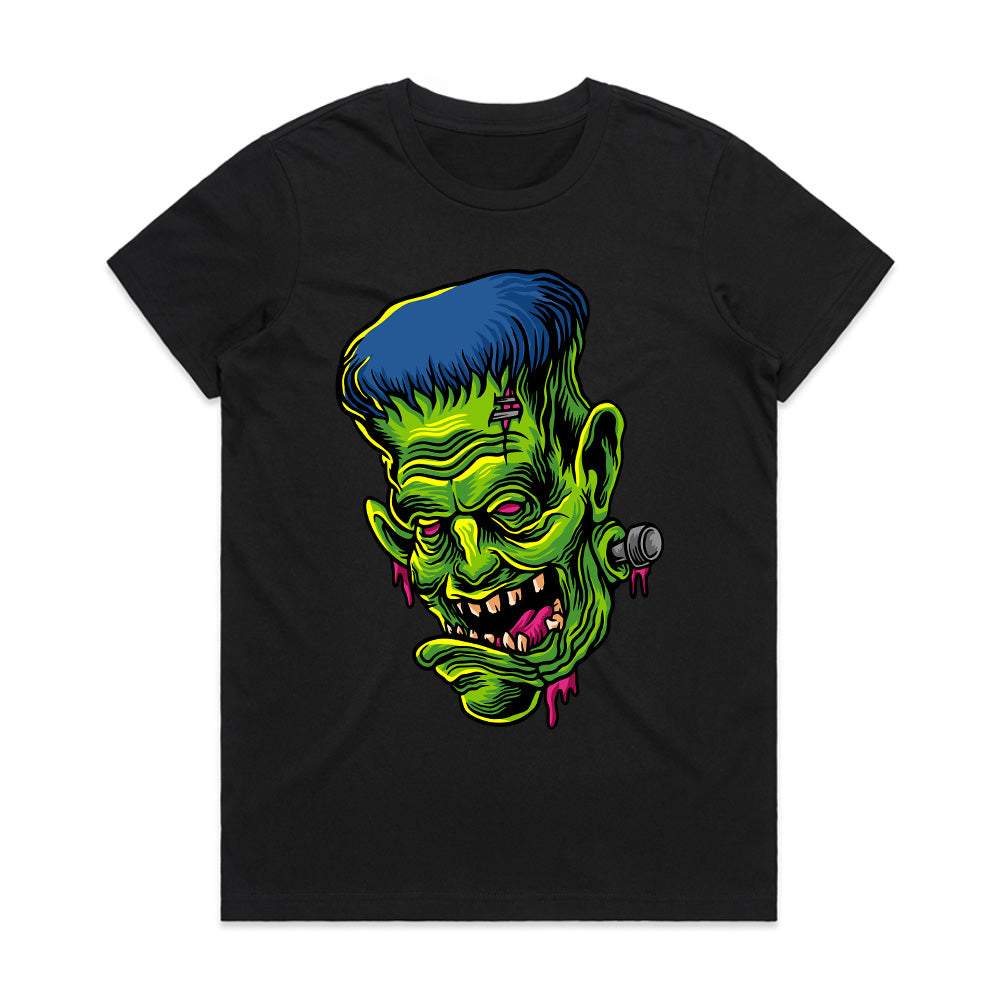 Neon Monster Madness: Retro Horror Tee