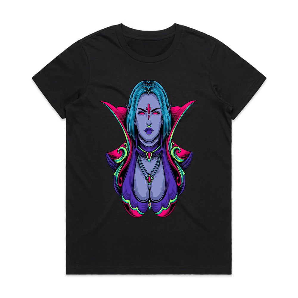 Sorceress of the Abyss: Neon Enchantress Tee