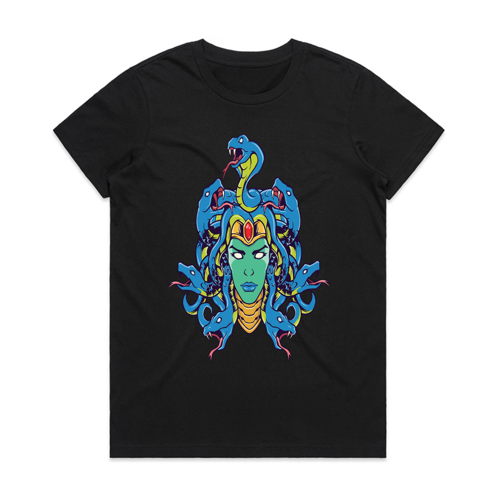 Medusa's Gaze: Serpent Queen Tee
