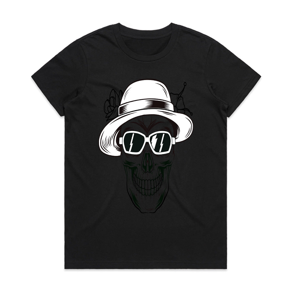 Electric Vibe Skull Tee