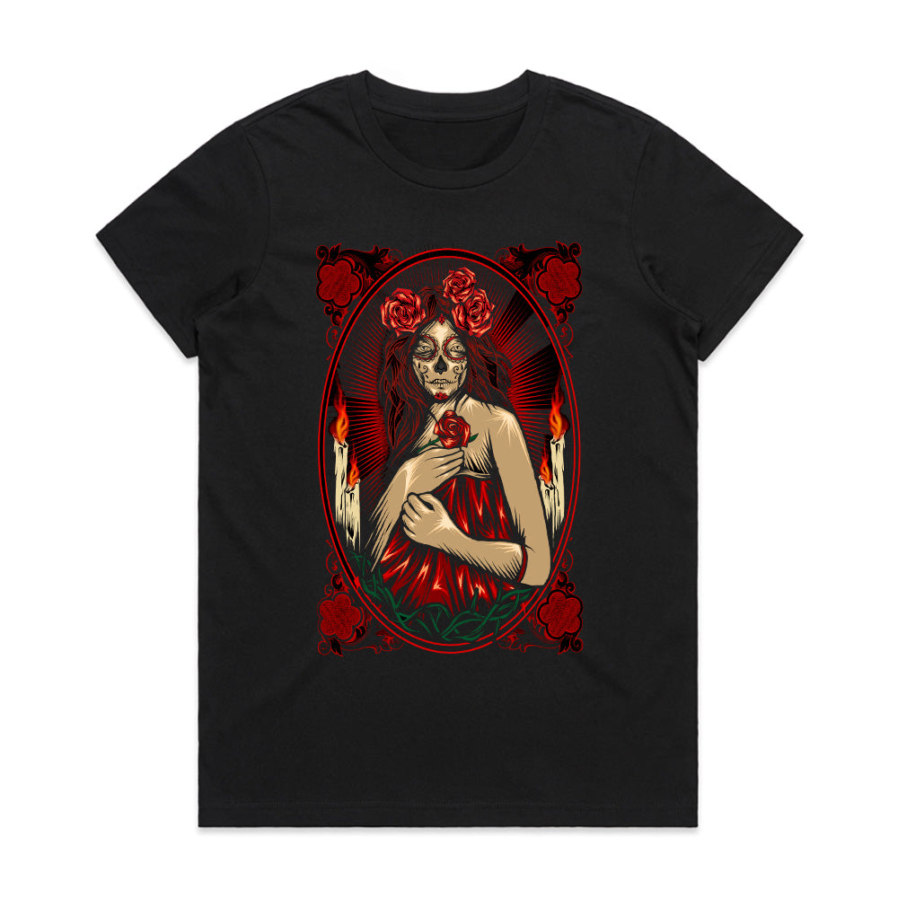 Crimson Rose of the Dead Tee