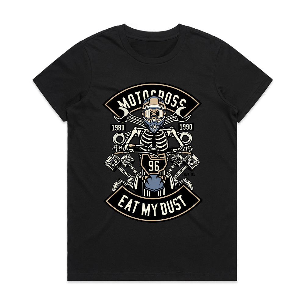 Dustborn Rider: Skeleton Motocross Legacy Tee