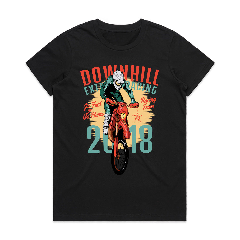 Downhill Extreme: Full Throttle Racer Tee