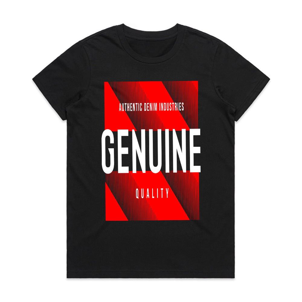 Genuine Quality: Authentic Denim Industries Tee