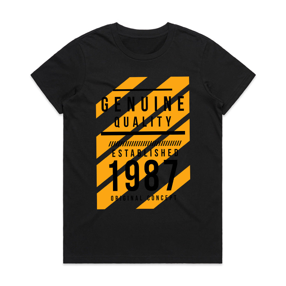 Genuine Quality 1987: Retro Urban Sweatshirt