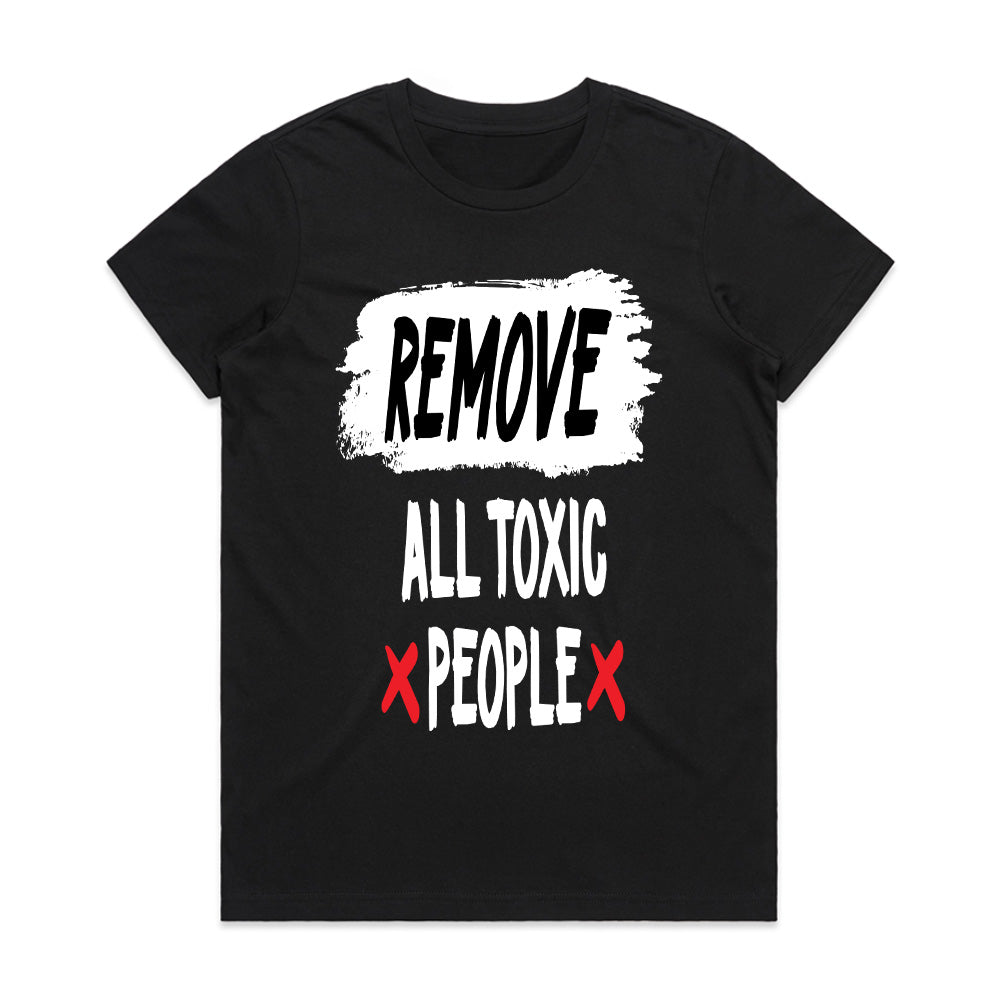 Toxic-Free Zone: Statement Survival Tee
