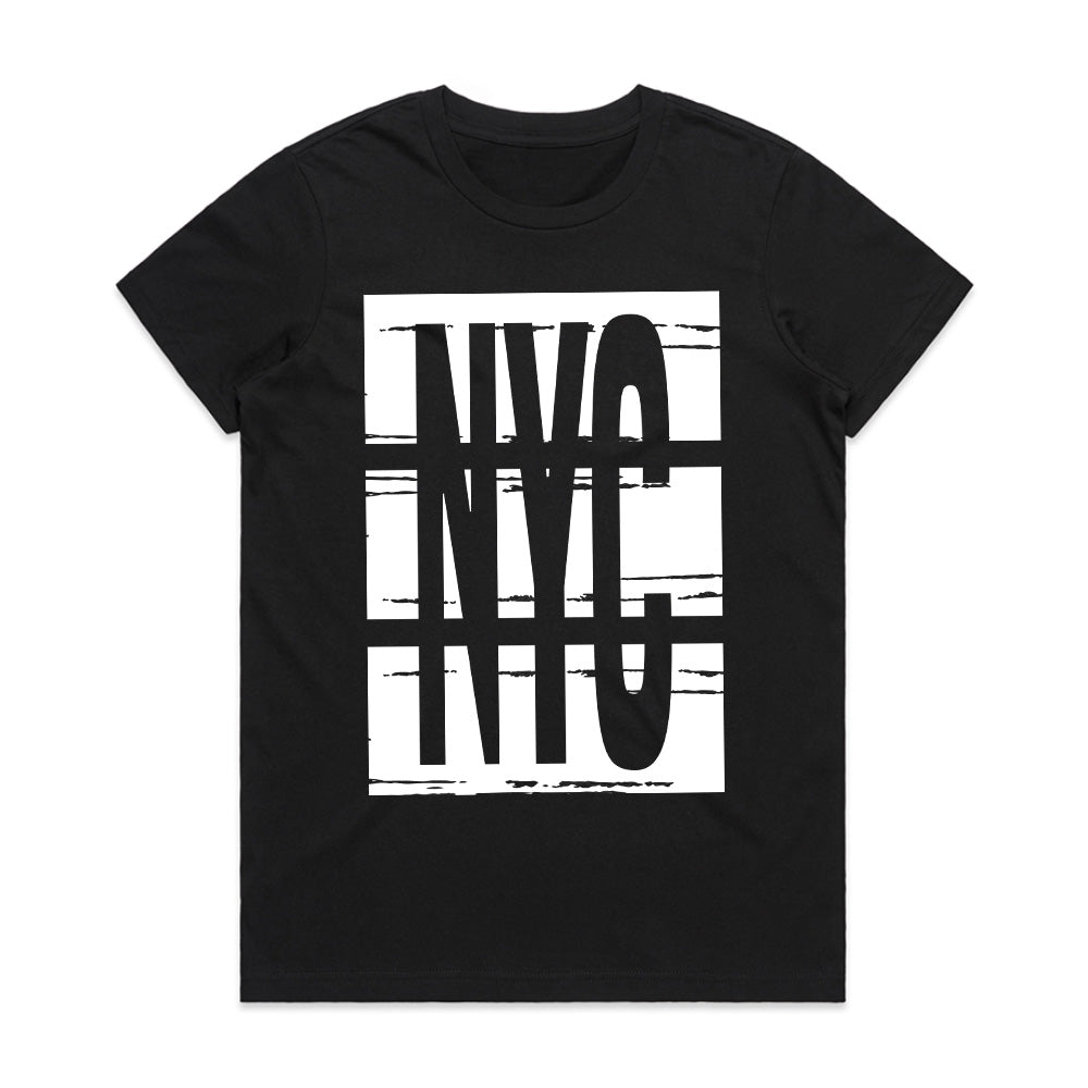 NYC Monochrome Street Style Tee