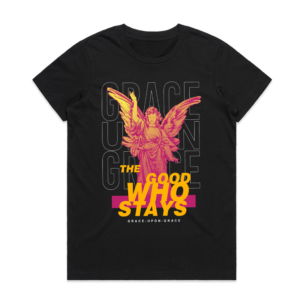 Grace Who Stays: Divine Presence Graphic Tee