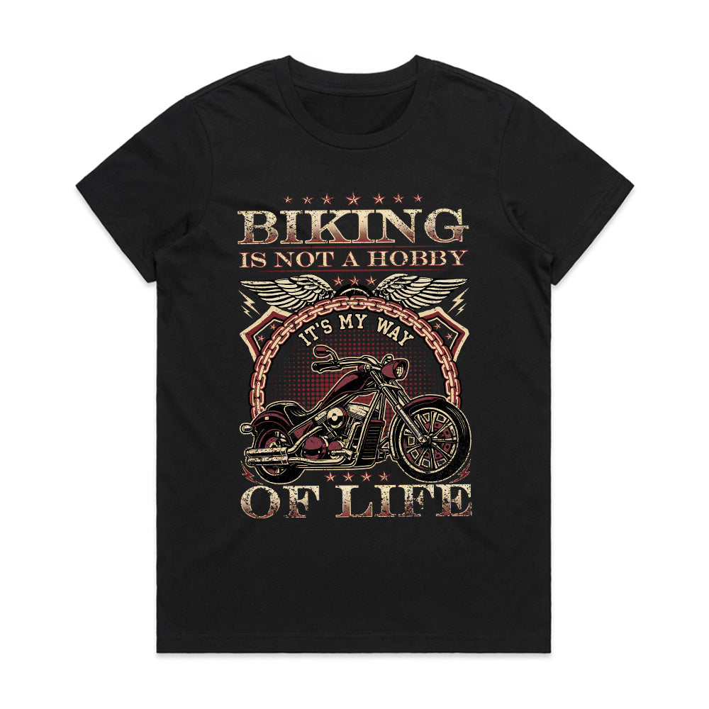 Biking Way of Life: Ultimate Rider's Statement Tee