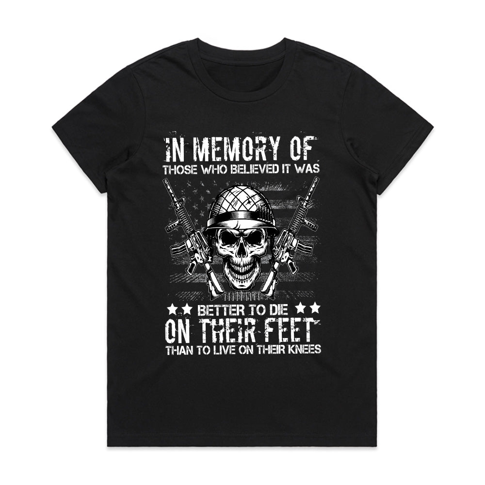 Valor and Honor: Stand Tall Warrior Tribute Tee