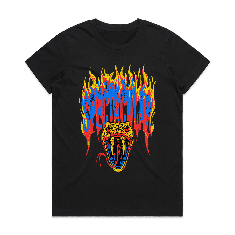 Spectacular Venom: Flaming Cobra Power Tee