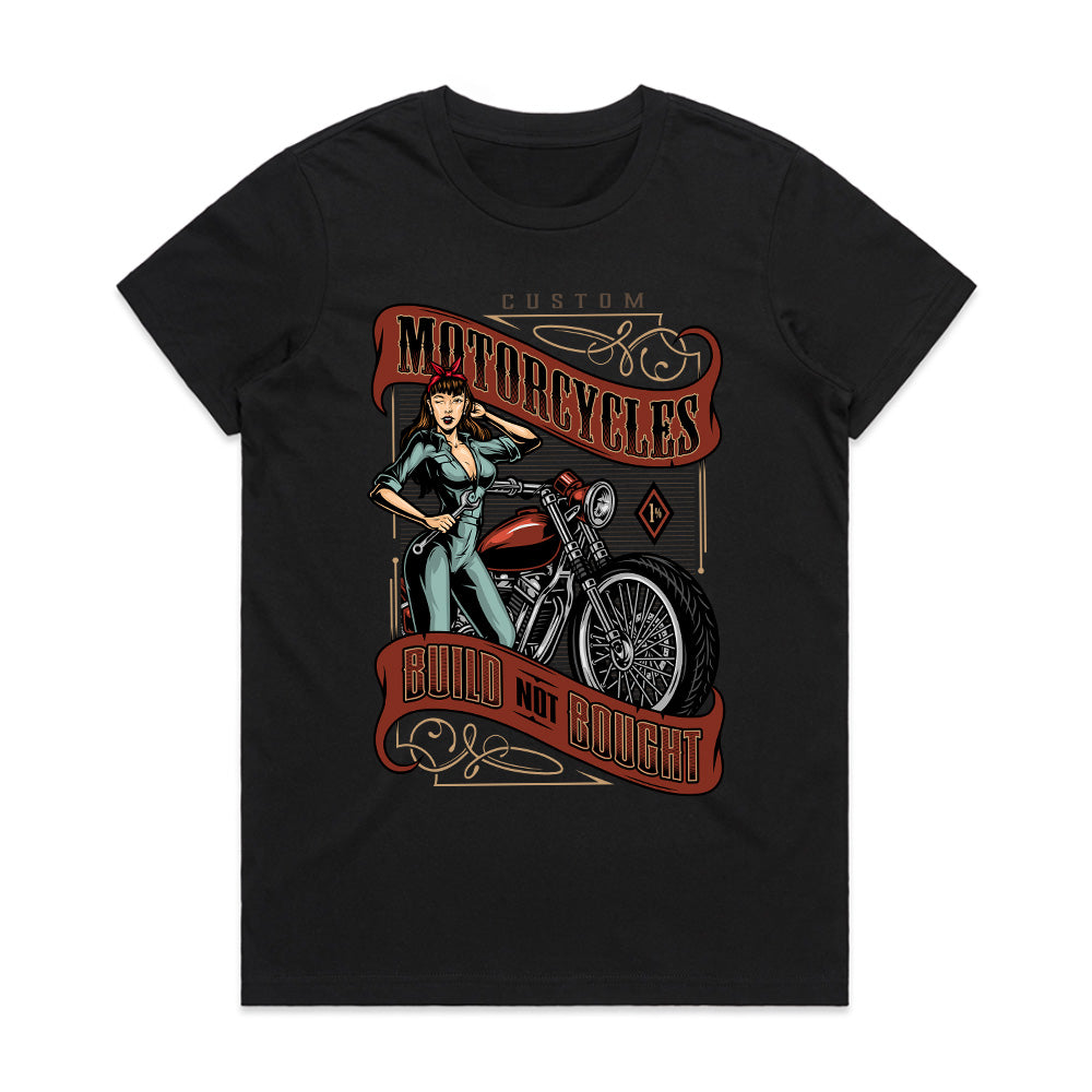 Built Not Bought: Custom Motorcycle Pride Tee
