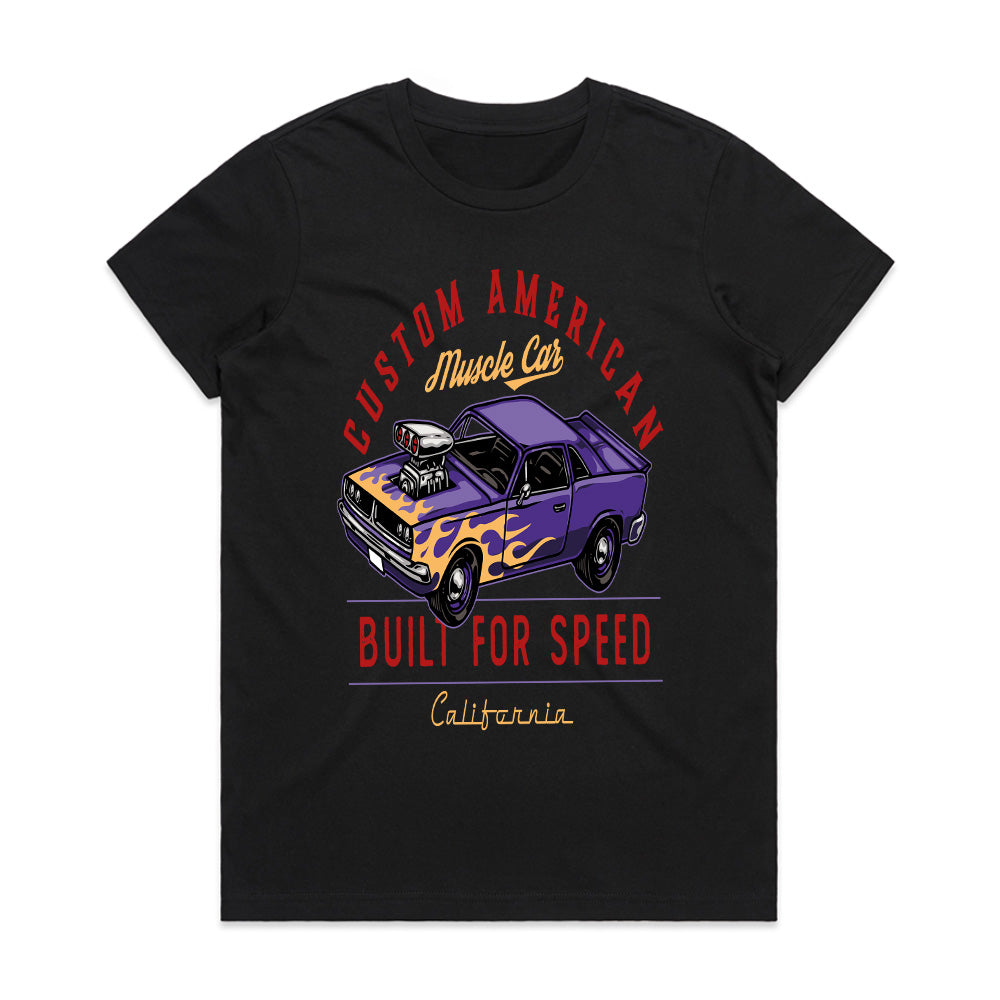 Built For Speed: American Muscle Car Tee