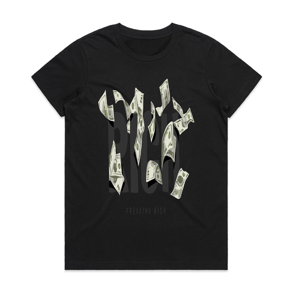 Freaking Rich: Money Rain Tee