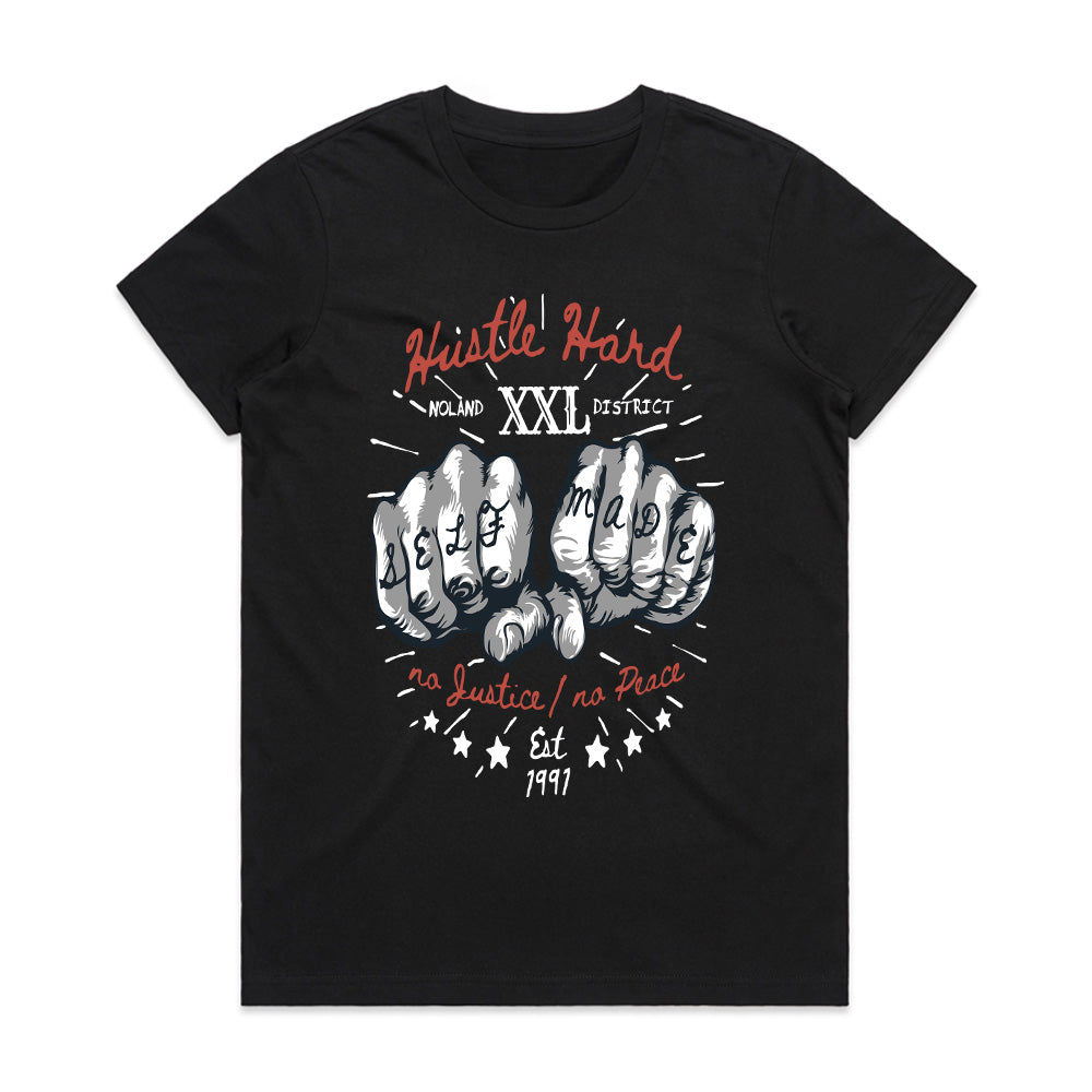 Self Made Hustle: XXL District Power Tee