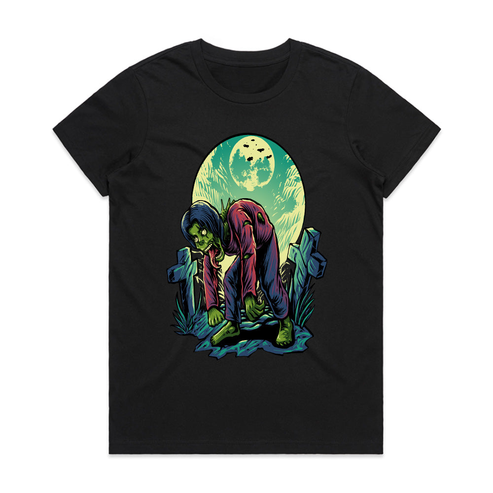 Moonlit Awakening Zombie Tee