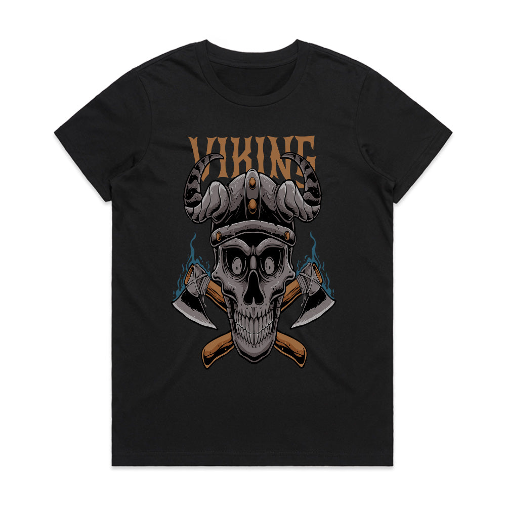 Skull of Valhalla: Viking Fury Tee