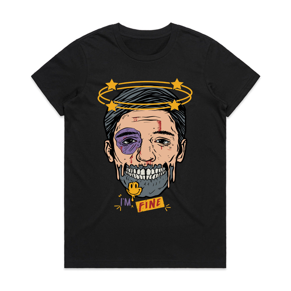 Smiling Scars – “I’m Fine” Expression Tee