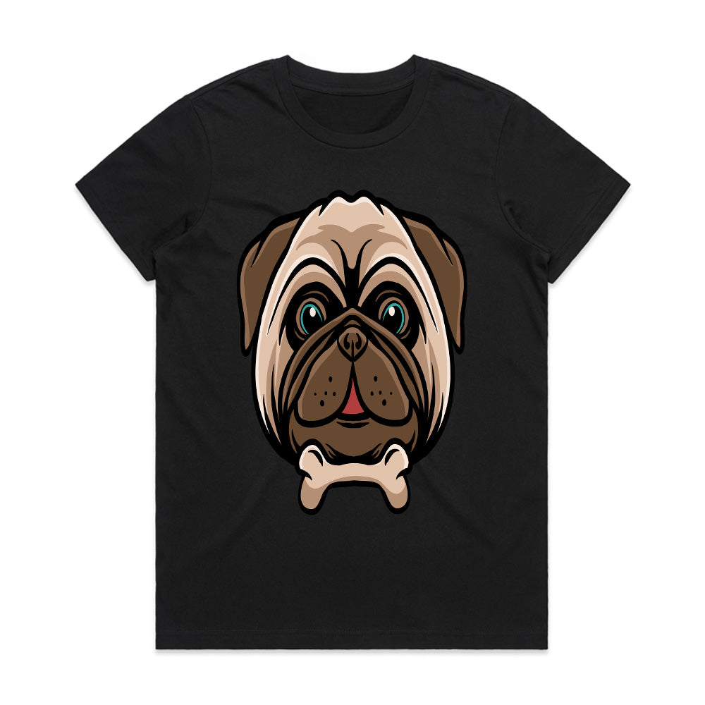 Bone Buddy – Pug Love Tee