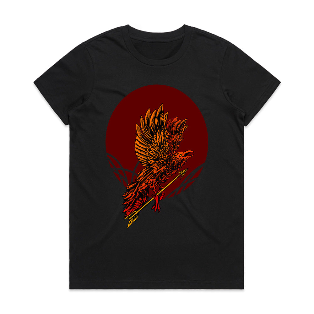 Crimson Flight – Warrior Raven Tee
