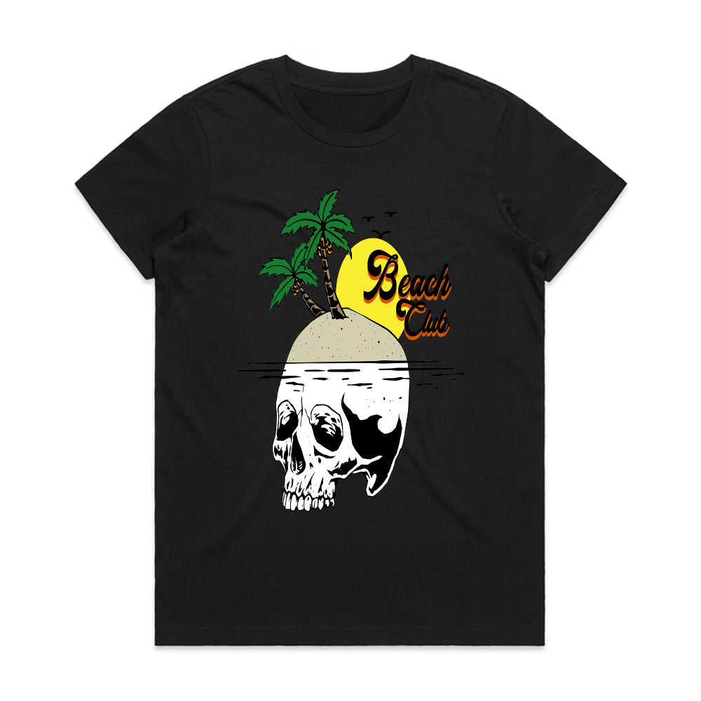 Dead Heat – Skull Island Beach Tee