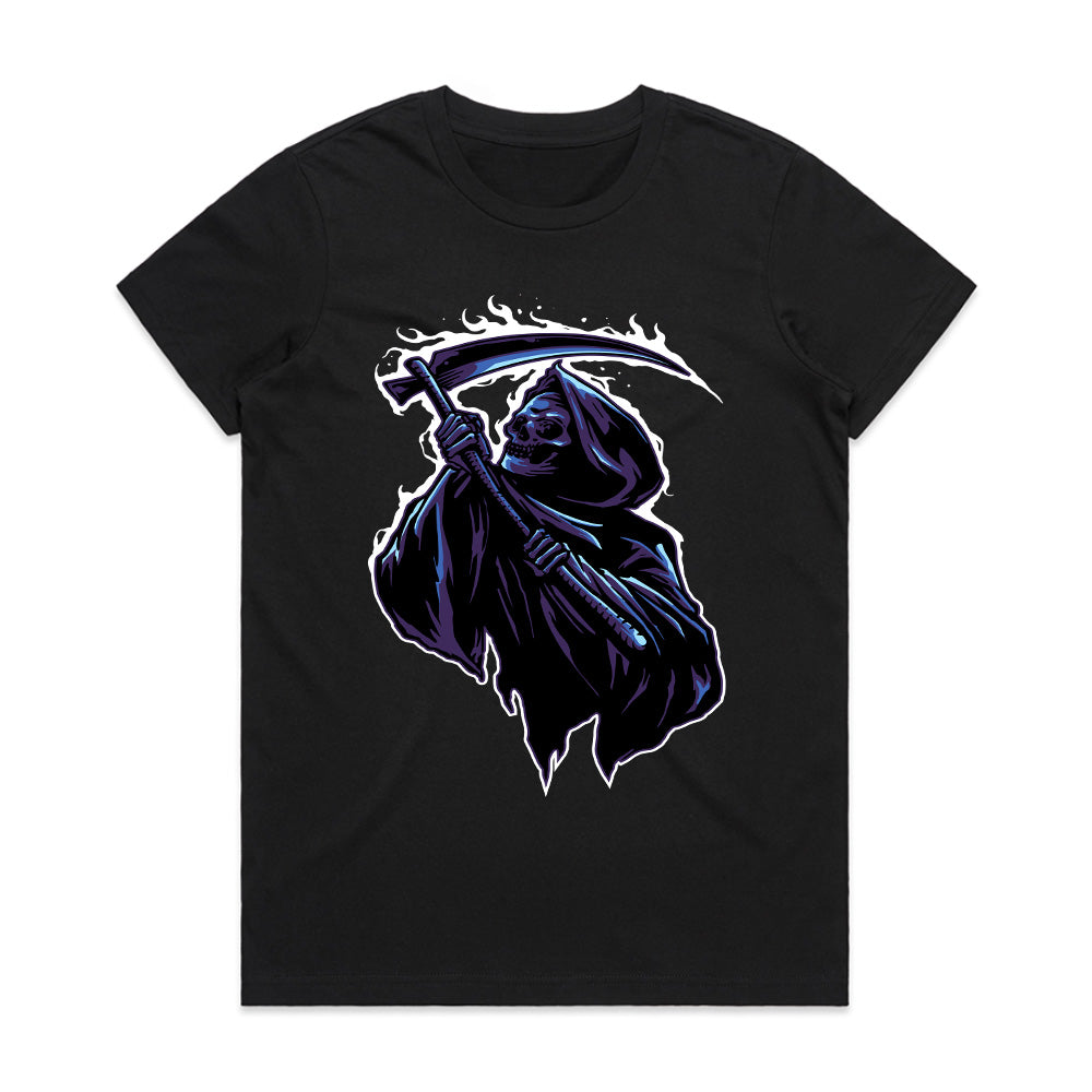 Shadow Reaper – Flame Scythe Tee