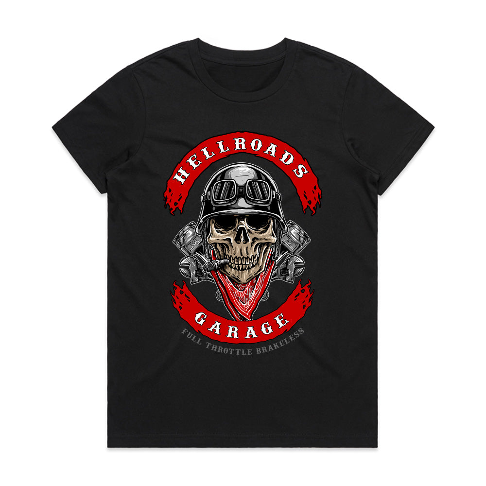 Hellroads Garage – Brakeless Rider Tee
