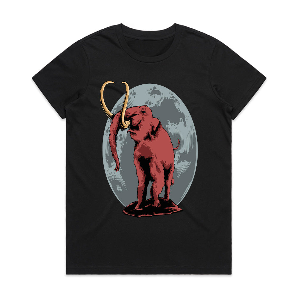 Lunar Mammoth – Prehistoric Night Tee