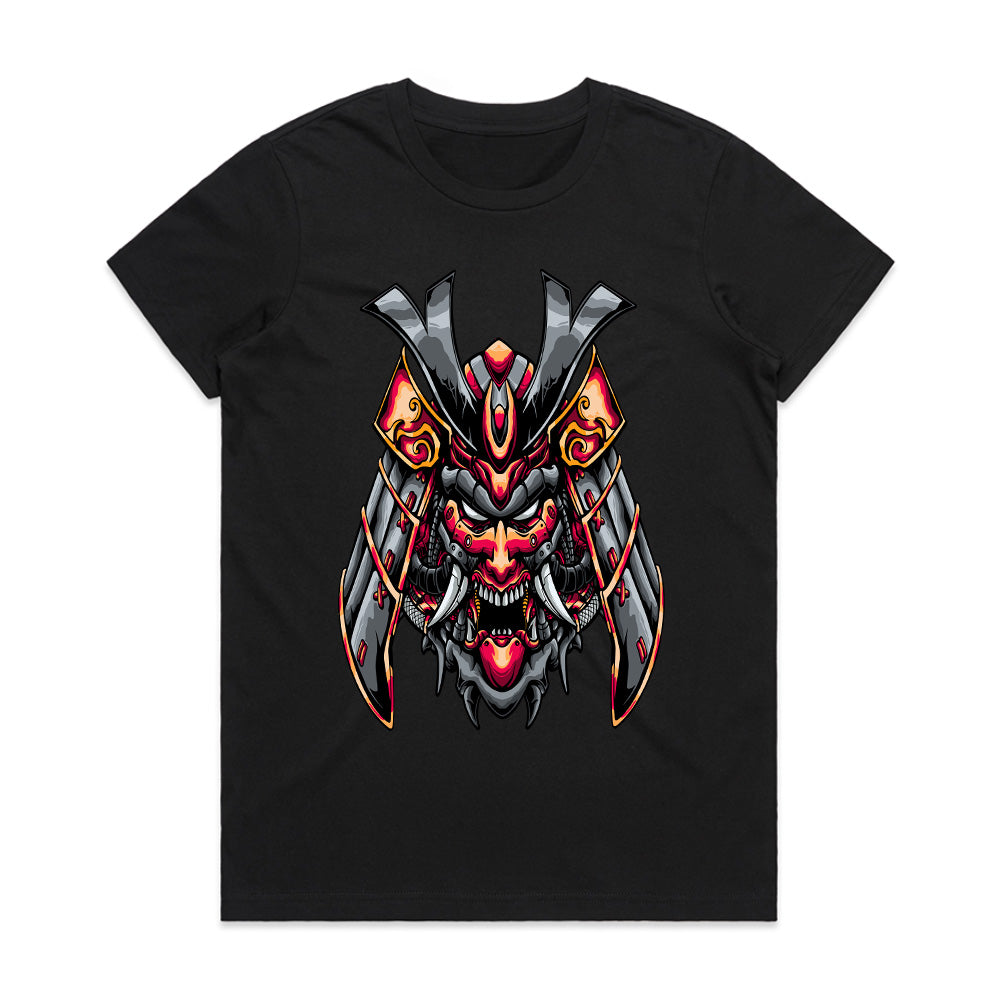 Crimson Oni – Warrior Spirit Tee
