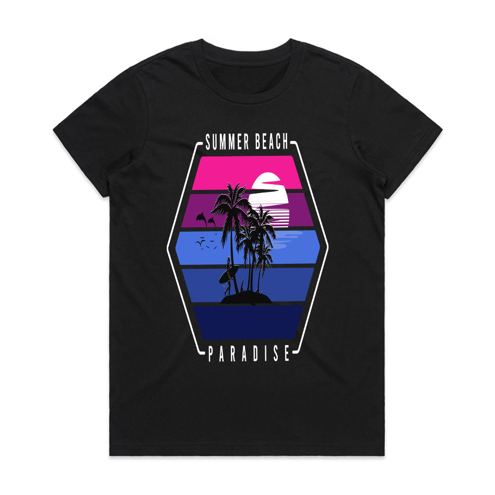 Neon Horizon: Summer Paradise Tee