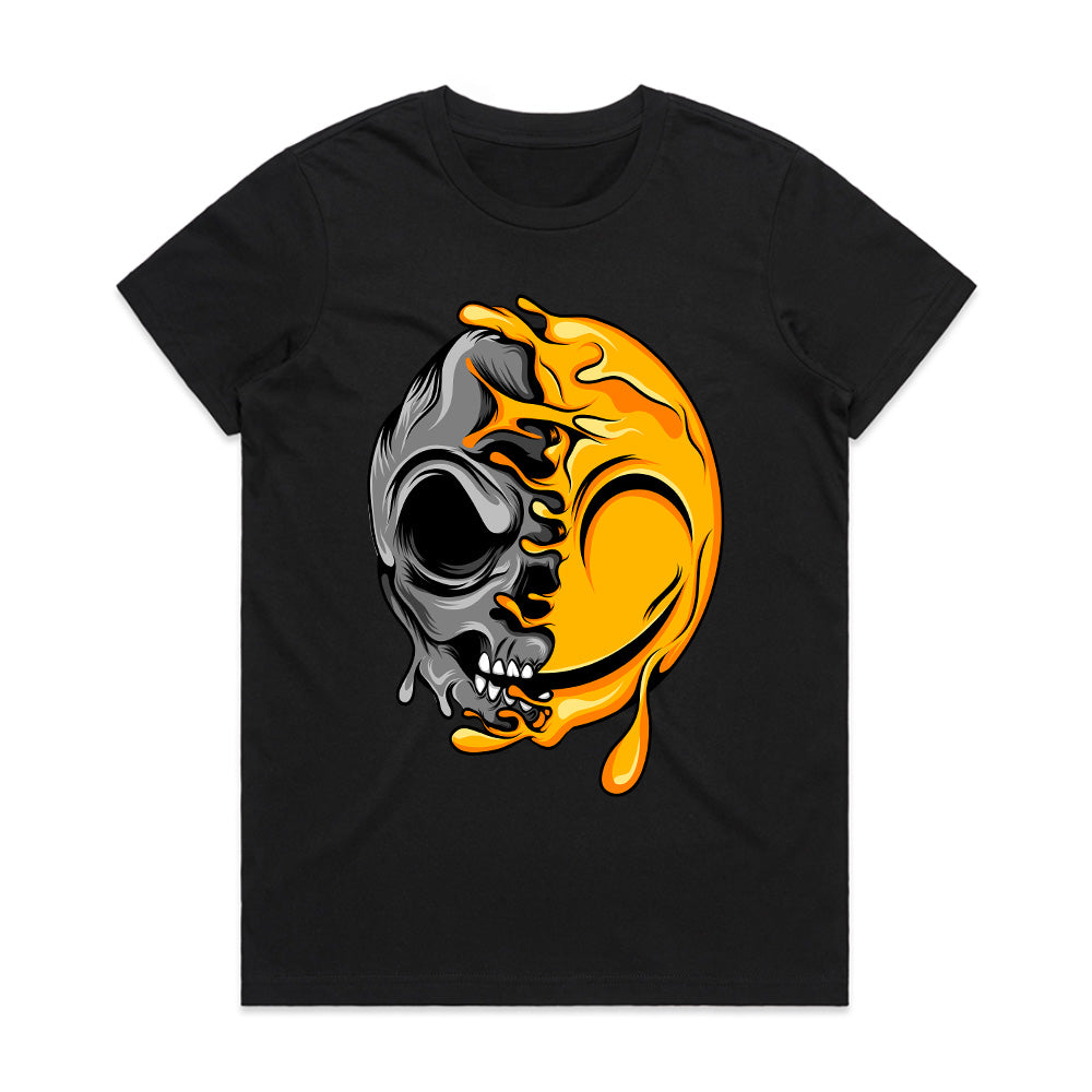 Melted Balance – Duality Skull Tee