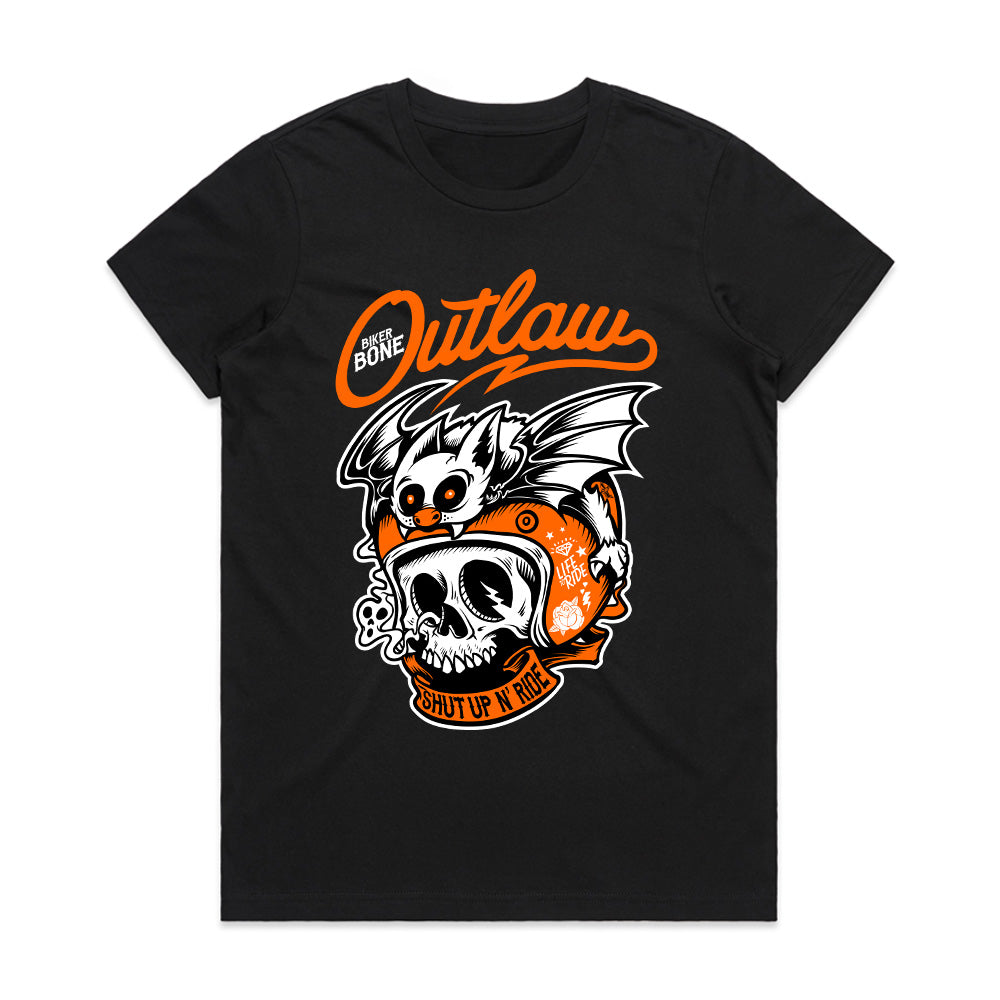 Outlaw Flight – Biker Bone Street Tee