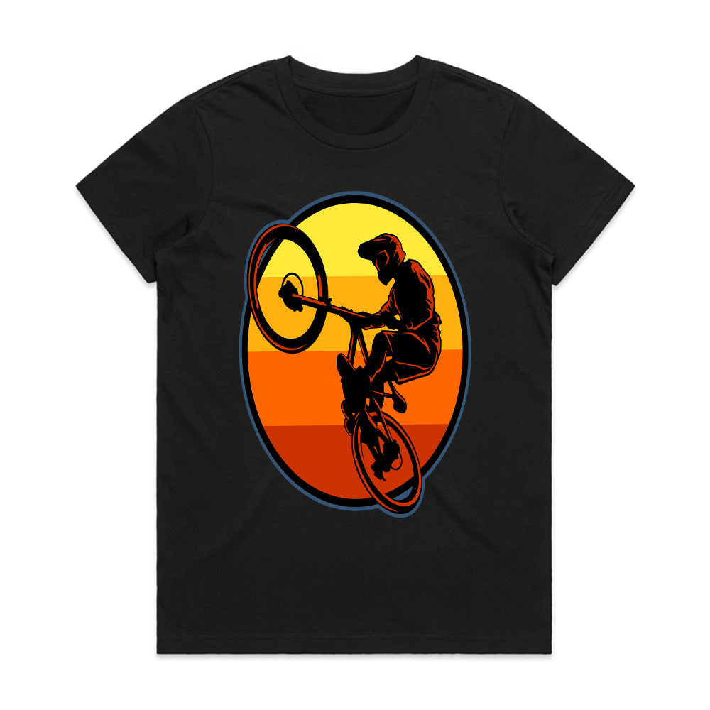Sunset Wheelie – Freestyle Rider Tee