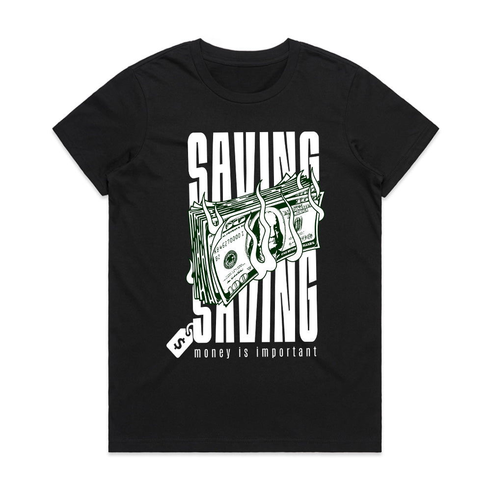 Money Matters: Saving is Power Tee