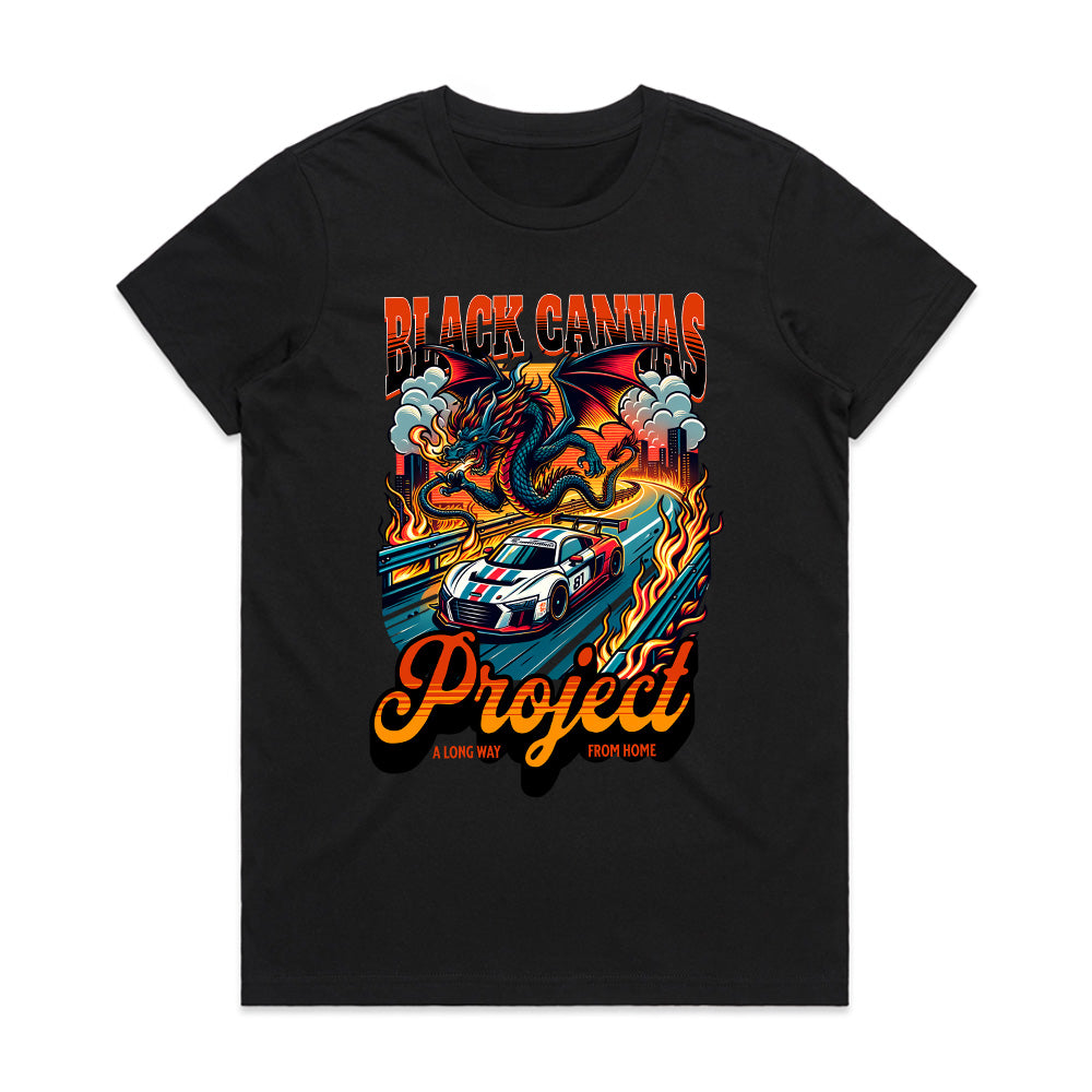 Black Canvas Project Dragon Racer T-Shirt