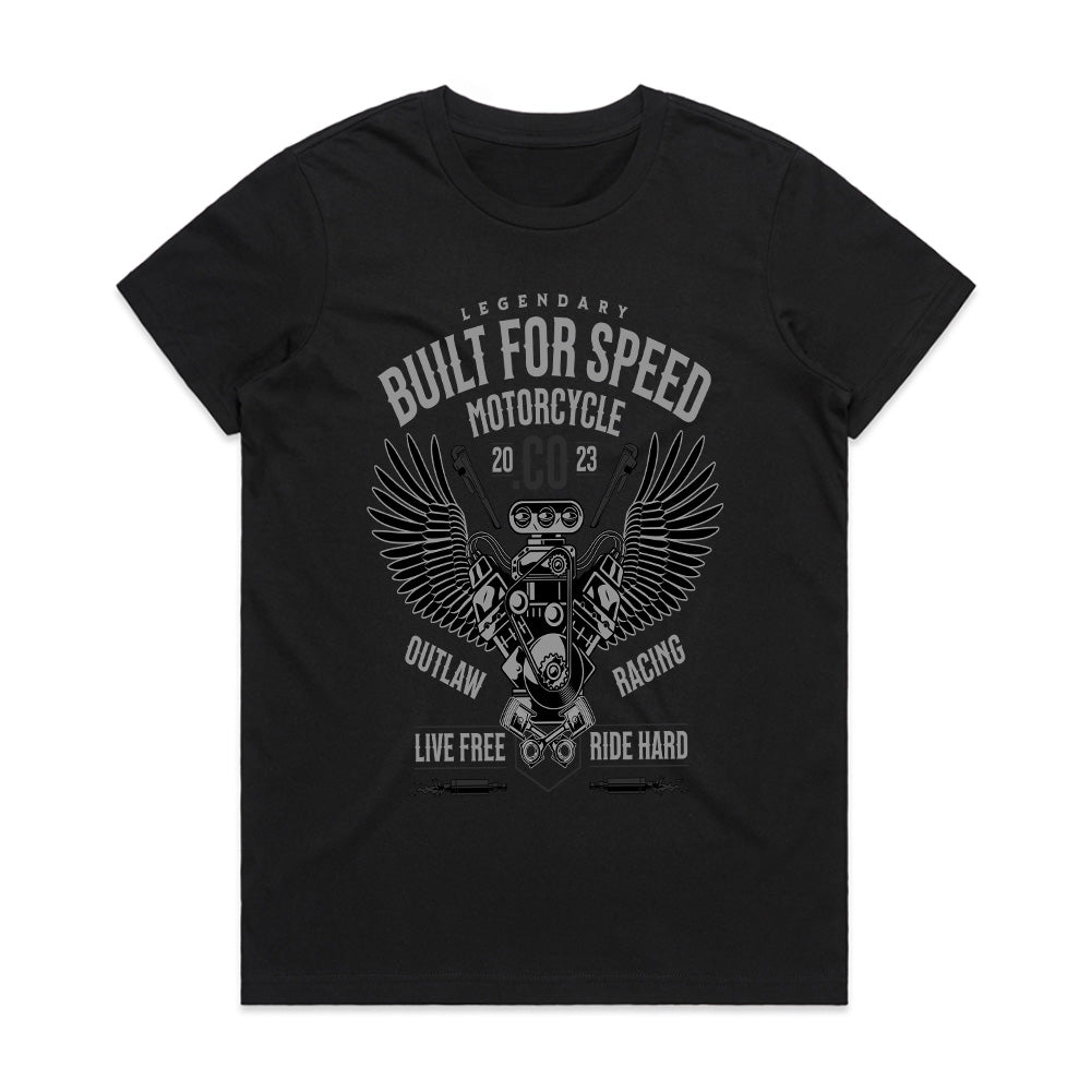 Built for Speed – Legendary Outlaw Racing T-Shirt