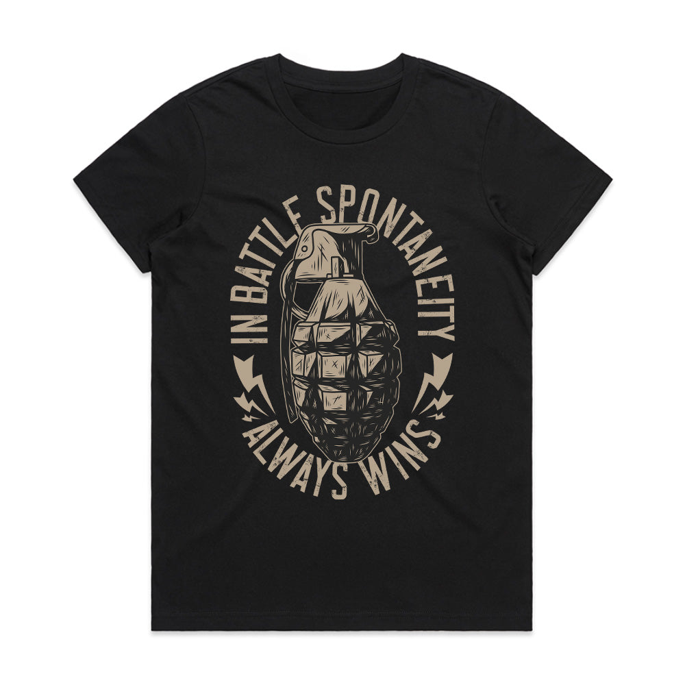 Spontaneity Wins: Tactical Edge Tee