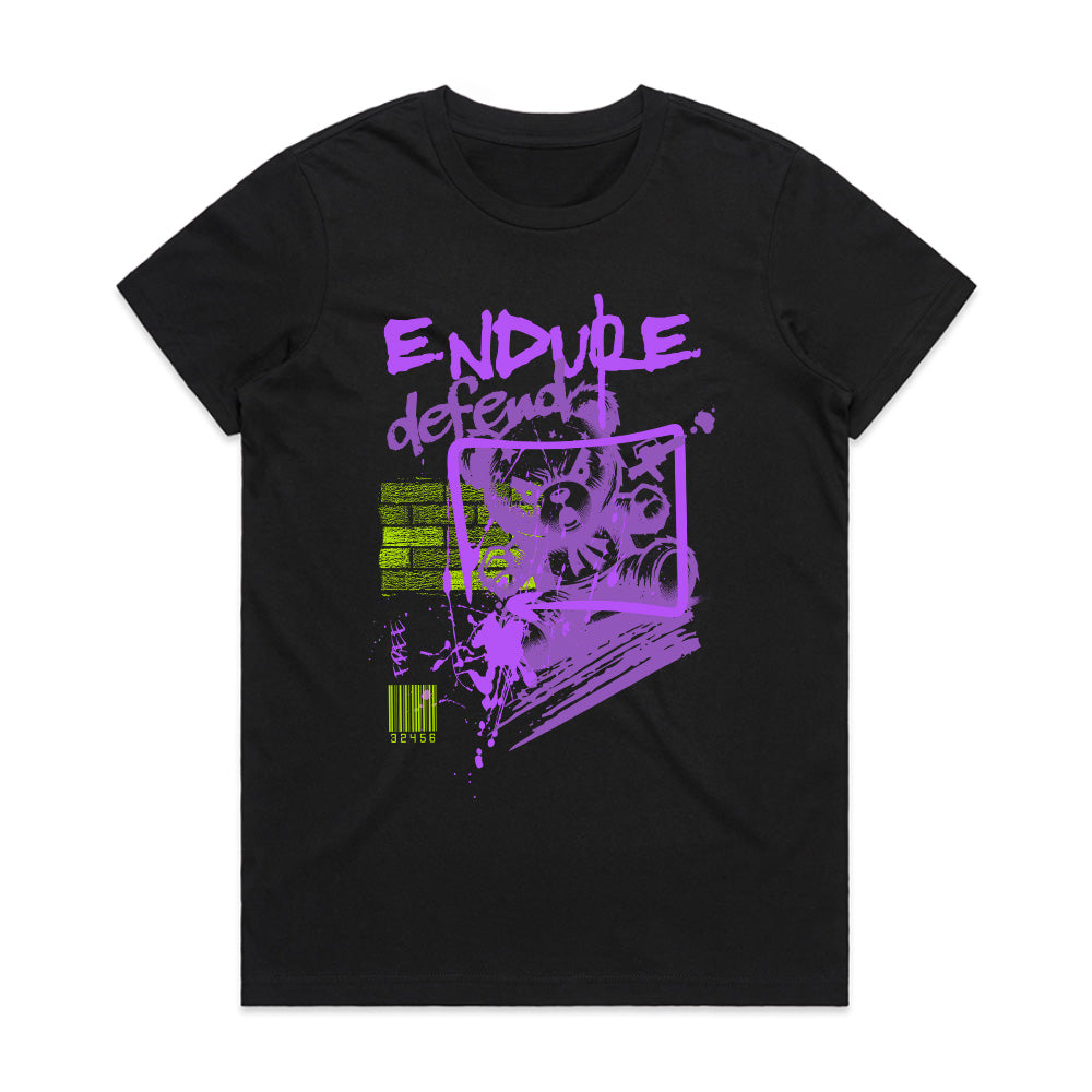 Endure & Defend: Urban Graffiti Statement Jumper
