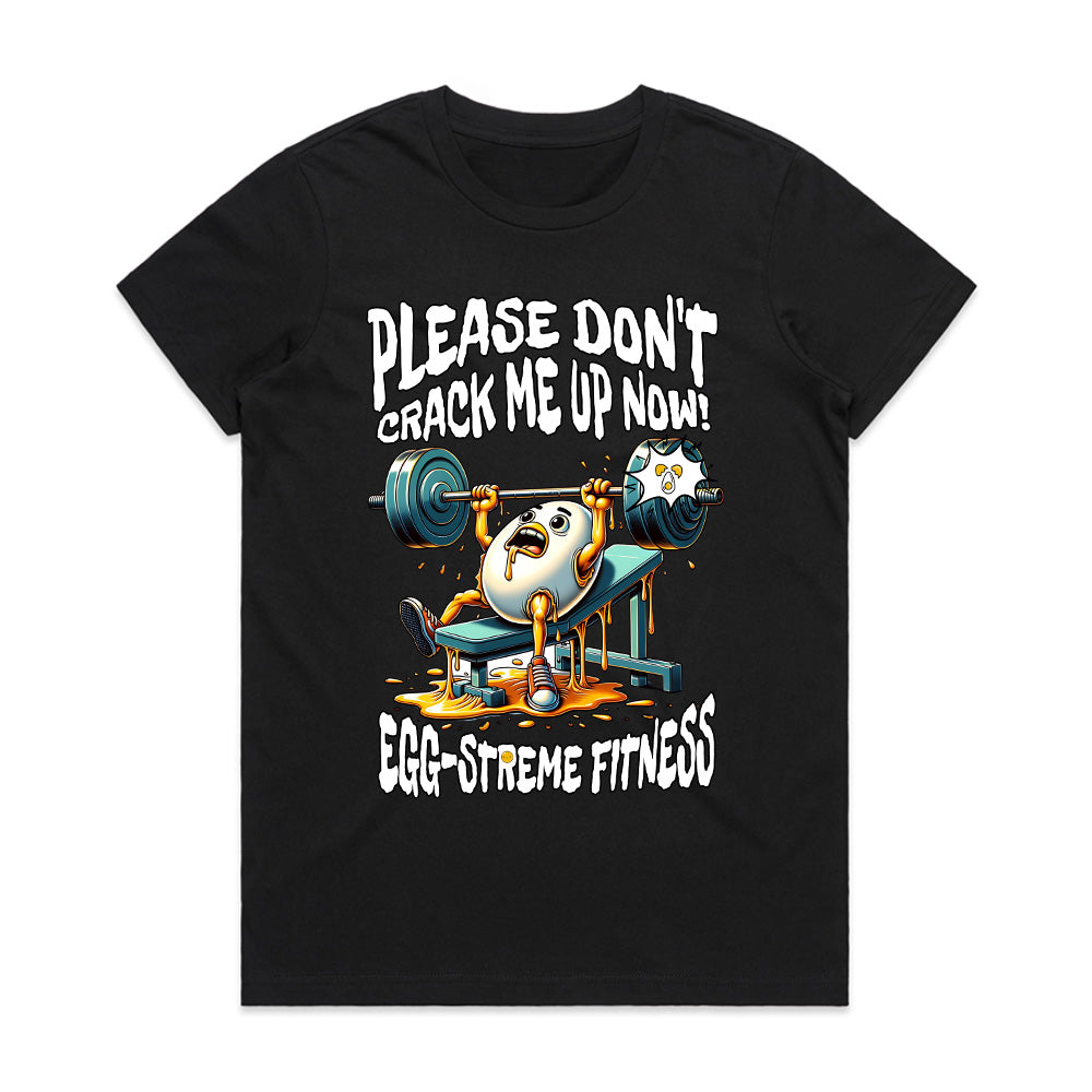 Egg-streme Fitness - Funny Gym T-Shirt for Workout Enthusiasts