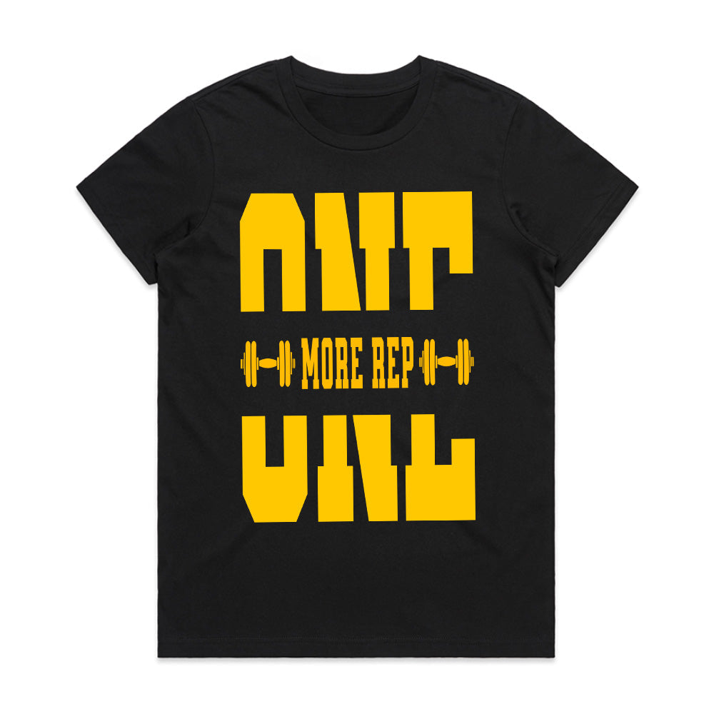 "One More Rep" Motivational Gym T-Shirt – Push Beyond Limits