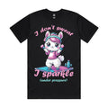 I don't sweat—I sparkle (under pressure)