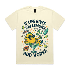 If life gives you lemons, add vodka