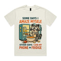 Some days I amaze myself. Other days I lose my phone in the fridge