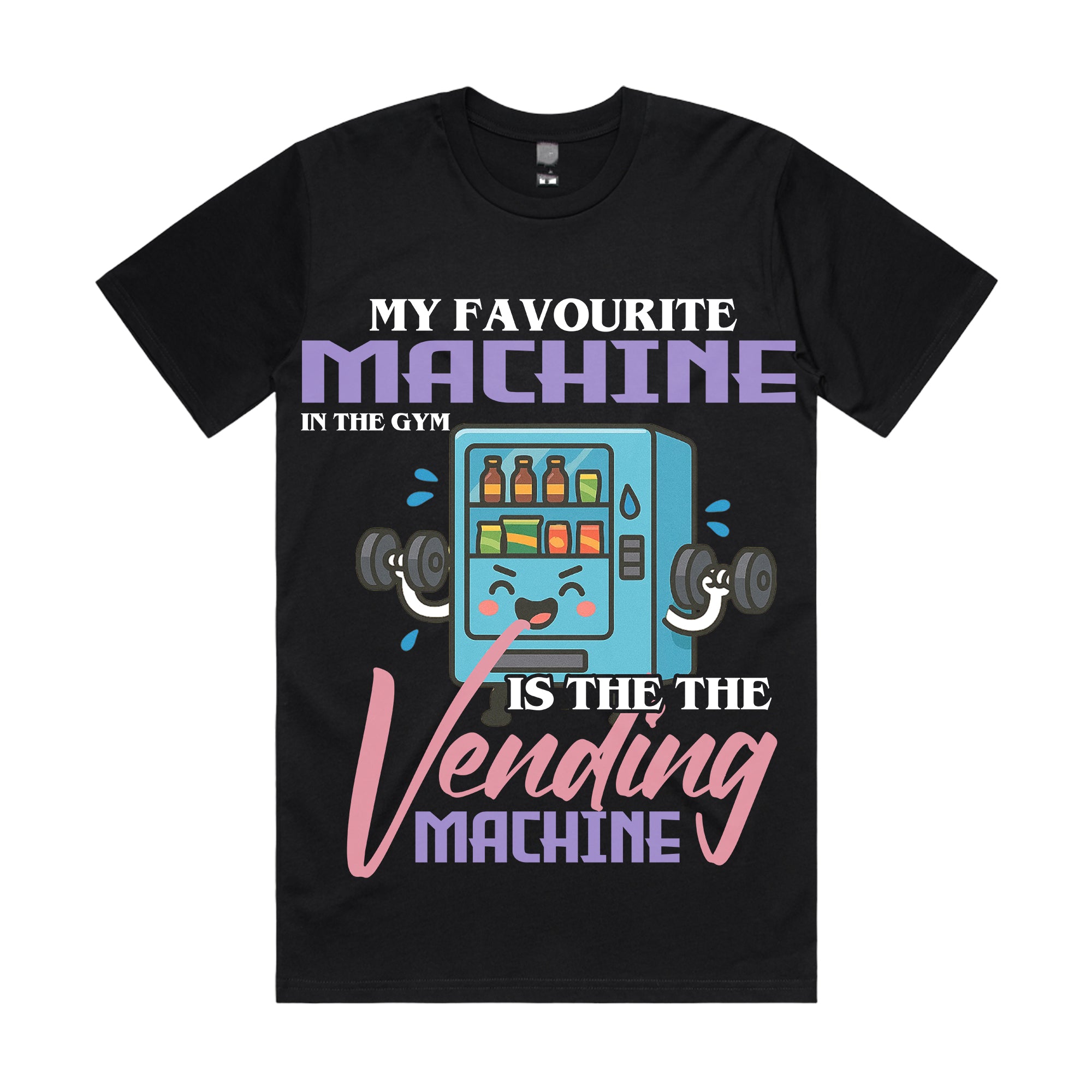 My favourite machine in the gym  is the the vending machine
