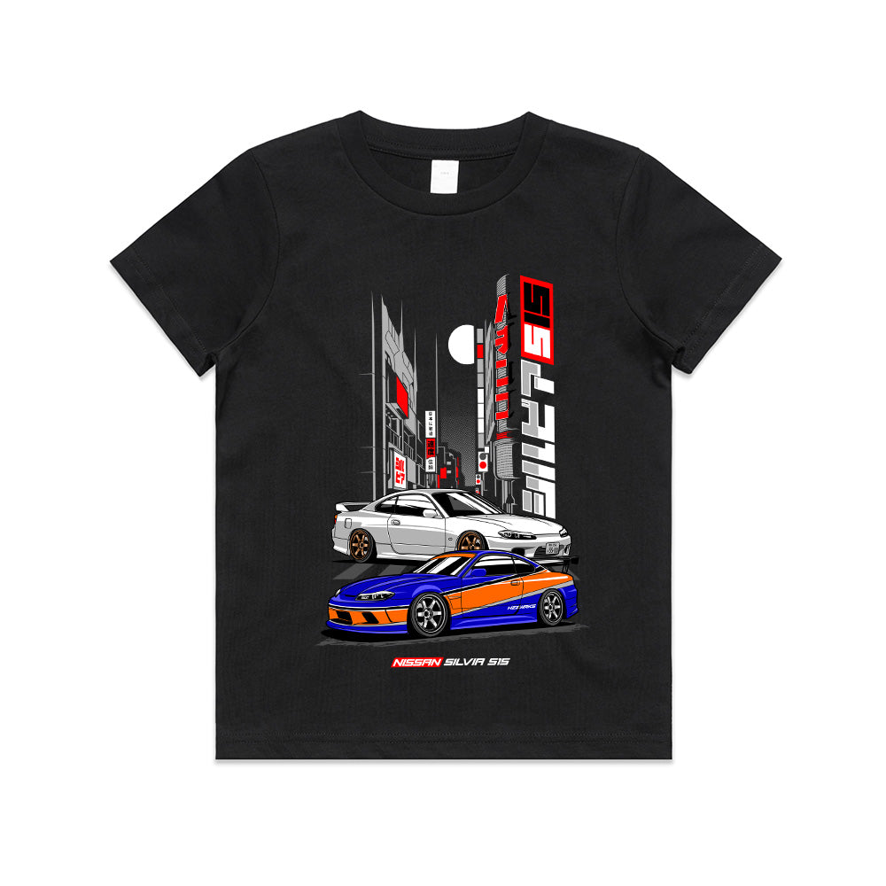 Nissan Silvia S15 JDM Street Racing T-Shirt – White