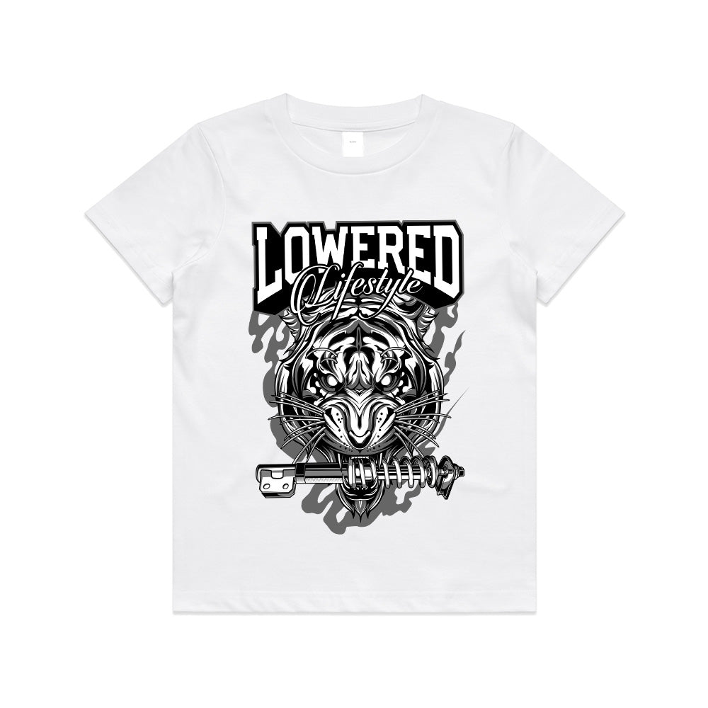 Lowered Lifestyle – Fierce Tiger Stance Culture T-Shirt