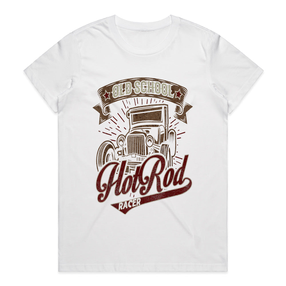 Old School Hot Rod Racer – Vintage Car Enthusiast T-Shirt