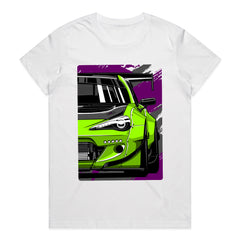 Widebody GT86 – Neon Green JDM Drift Machine T-Shirt